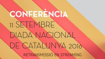 Retransmissió en directe per streaming de la conferència de l'11 de Setembre